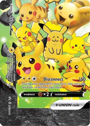 Pikachu V SWSH141 [SWSH Sword & Shield Promo Cards]  - Holofoil