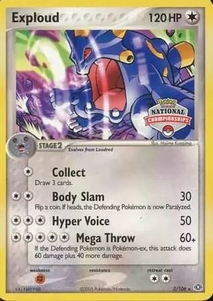 Exploud 003/106 [League & Championship Cards]