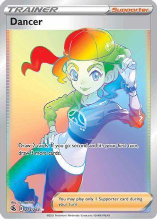 Dancer (Secret) 274/264 [SWSH08 Fusion Strike]  - Holofoil