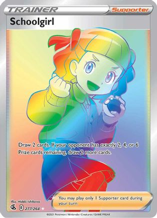 Schoolgirl (Secret) 277/264 [SWSH08 Fusion Strike]  - Holofoil