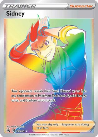 Sidney (Secret) 279/264 [SWSH08 Fusion Strike]  - Holofoil