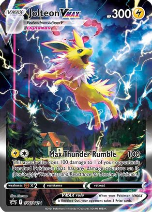 Jolteon VMAX SWSH184 [SWSH Sword & Shield Promo Cards]  - Holofoil