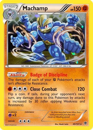 Machamp 049/101 [Blister Exclusives]  - Holofoil