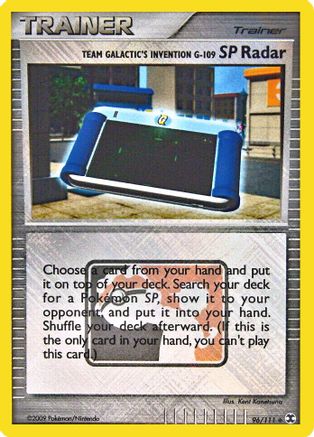 Team Galactic's Invention G 096/111 [League & Championship Cards]  - Reverse Holofoil