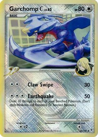 Garchomp C 060/147 [League & Championship Cards]  - Reverse Holofoil