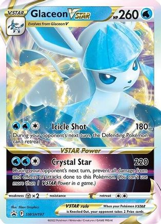 Glaceon VSTAR SWSH197 [SWSH Sword & Shield Promo Cards]  - Holofoil