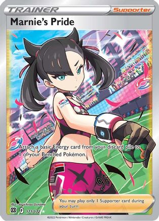Marnie's Pride (Full Art) 171/172 [SWSH09 Brilliant Stars]  - Holofoil