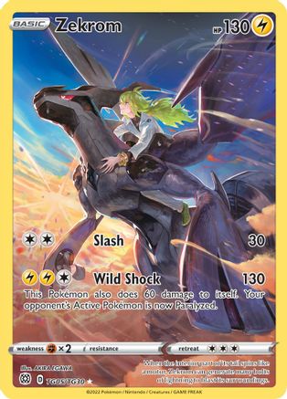 Zekrom TG05/TG30 [SWSH09 Brilliant Stars Trainer Gallery]  - Holofoil