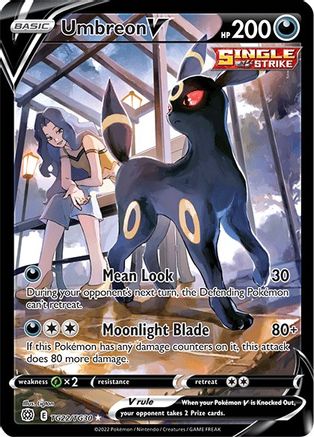 Umbreon V TG22/TG30 [SWSH09 Brilliant Stars Trainer Gallery]  - Holofoil