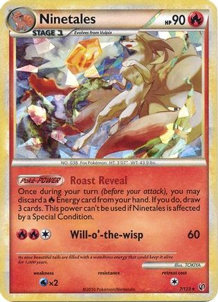 Ninetales 007/123 [Blister Exclusives]  - Holofoil