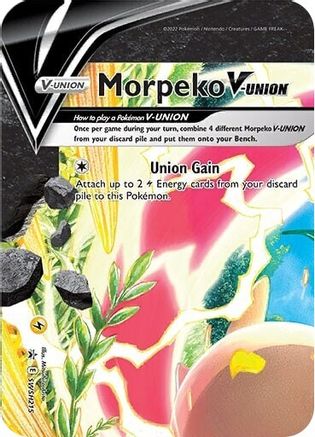 Morpeko V SWSH215 [SWSH Sword & Shield Promo Cards]  - Holofoil