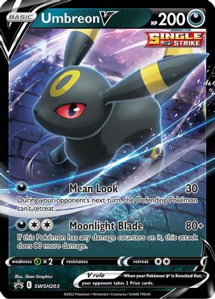 Umbreon V SWSH203 [SWSH Sword & Shield Promo Cards]  - Holofoil
