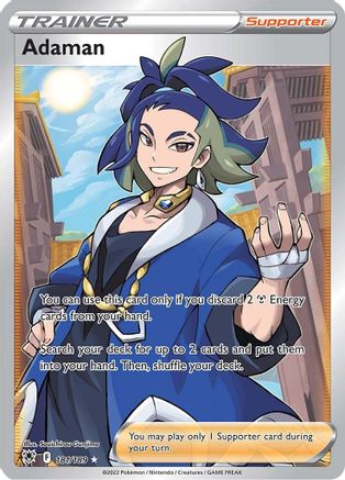 Adaman (Full Art) 181/189 [SWSH10 Astral Radiance]  - Holofoil