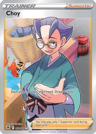Choy (Full Art) 182/189 [SWSH10 Astral Radiance]  - Holofoil