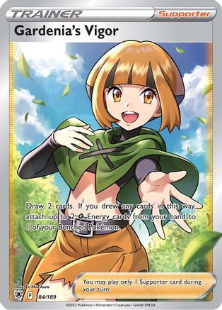 Gardenia's Vigor (Full Art) 184/189 [SWSH10 Astral Radiance]  - Holofoil