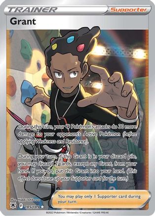Grant (Full Art) 185/189 [SWSH10 Astral Radiance]  - Holofoil