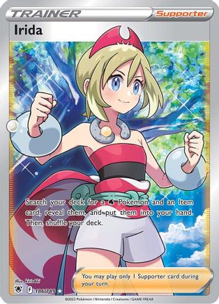 Irida (Full Art) 186/189 [SWSH10 Astral Radiance]  - Holofoil