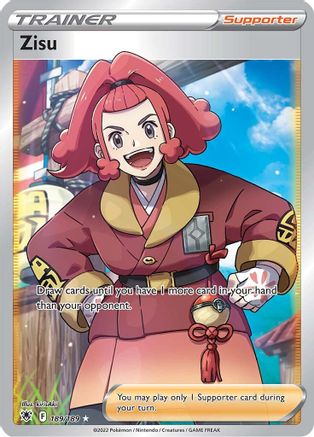 Zisu (Full Art) 189/189 [SWSH10 Astral Radiance]  - Holofoil