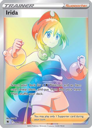 Irida (Secret) 204/189 [SWSH10 Astral Radiance]  - Holofoil
