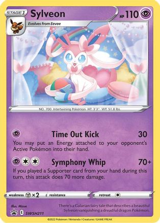 Sylveon SWSH211 [SWSH Sword & Shield Promo Cards]  - Holofoil