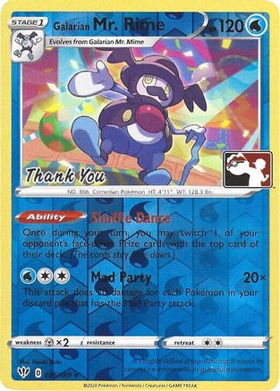 Galarian Mr. Rime 036/189 [Miscellaneous Cards & Products]  - Reverse Holofoil