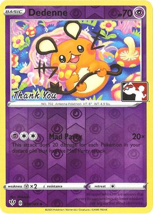Dedenne 078/189 [League & Championship Cards]  - Reverse Holofoil