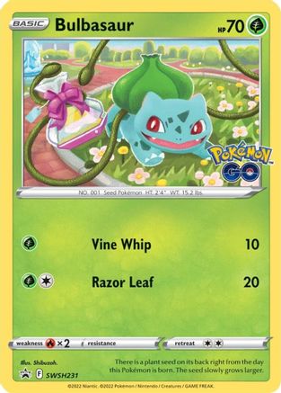 Bulbasaur SWSH231 [SWSH Sword & Shield Promo Cards]  - Holofoil