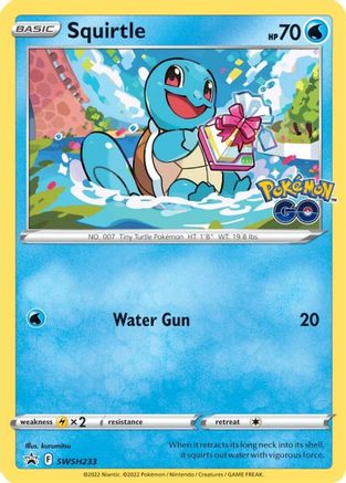Squirtle SWSH233 [SWSH Sword & Shield Promo Cards]  - Holofoil