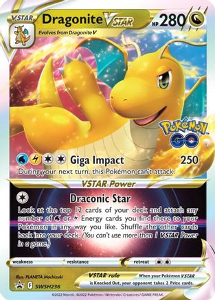 Dragonite VSTAR SWSH236 [SWSH Sword & Shield Promo Cards]  - Holofoil
