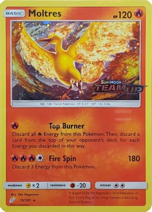 Moltres 019/181 [Miscellaneous Cards & Products]  - Holofoil