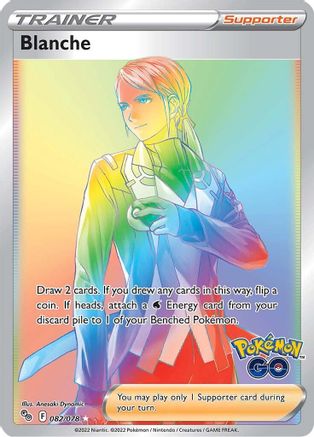 Blanche (Secret) 082/078 [Pokemon GO]  - Holofoil