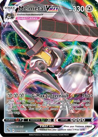 Melmetal VMAX 048/078 [Pokemon GO]  - Holofoil