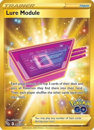 Lure Module (Secret) 088/078 [Pokemon GO]  - Holofoil