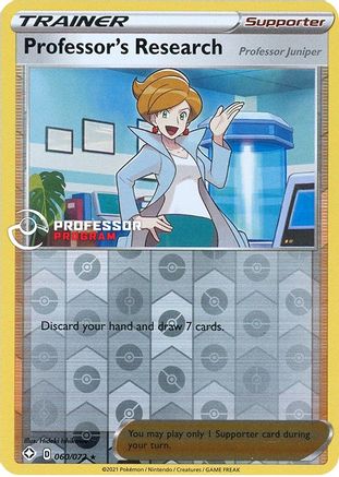 Professor's Research 060/072 [Professor Program Promos]  - Reverse Holofoil