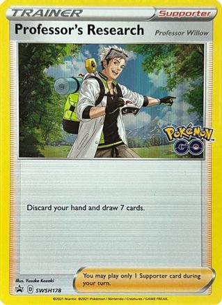 Professor's Research SWSH178 [SWSH Sword & Shield Promo Cards]  - Holofoil