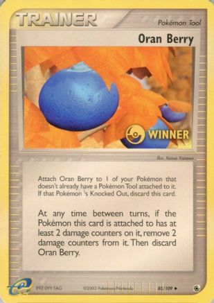 Oran Berry 085/109 [League & Championship Cards]