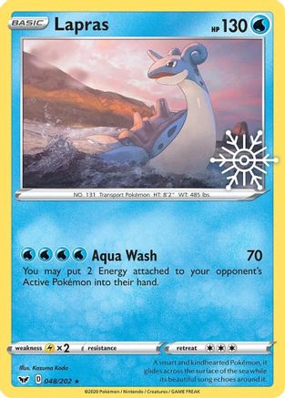 Lapras 048/202 [Miscellaneous Cards & Products]  - Holofoil