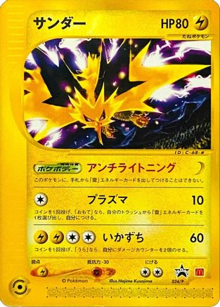 Zapdos 024/P [Miscellaneous Cards & Products]