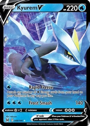 Kyurem V 048/196 [SWSH11 Lost Origin]  - Holofoil