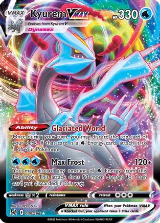 Kyurem VMAX 049/196 [SWSH11 Lost Origin]  - Holofoil