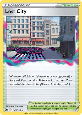 Lost City 161/196 [SWSH11 Lost Origin]  - Reverse Holofoil