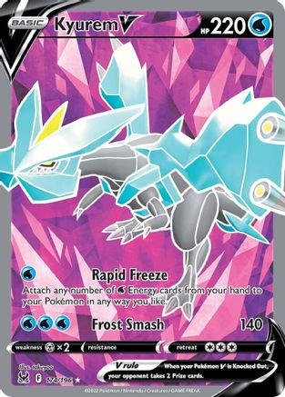 Kyurem V (Full Art) 174/196 [SWSH11 Lost Origin]  - Holofoil
