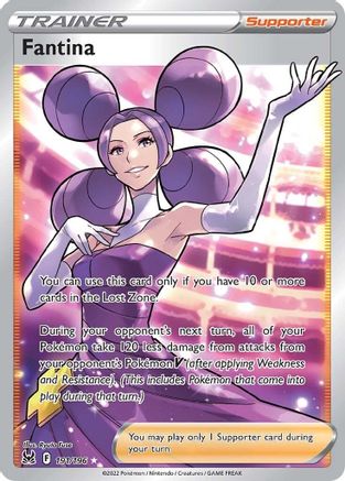 Fantina (Full Art) 191/196 [SWSH11 Lost Origin]  - Holofoil