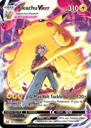 Pikachu VMAX TG17/TG30 [SWSH11 Lost Origin Trainer Gallery]  - Holofoil