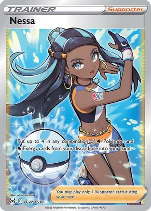 Nessa TG27/TG30 [SWSH11 Lost Origin Trainer Gallery]  - Holofoil