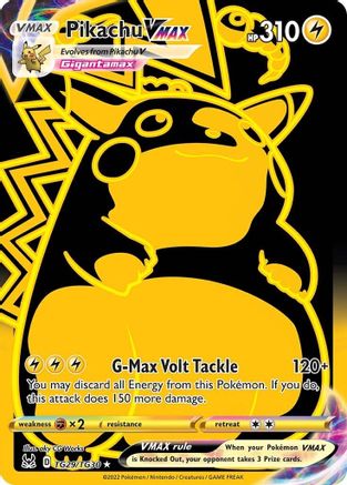 Pikachu VMAX (Secret) TG29/TG30 [SWSH11 Lost Origin Trainer Gallery]  - Holofoil