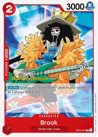 Brook (ST01-011)  [Super Pre-Release Starter Deck 1: Straw Hat Crew]