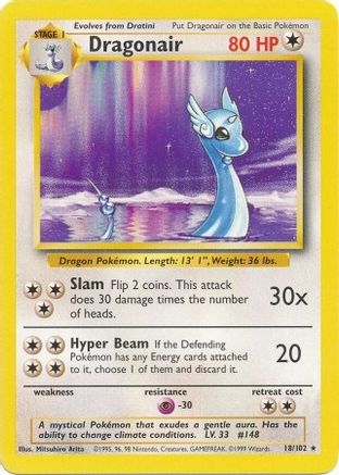 Dragonair 018/102 [Base Set]