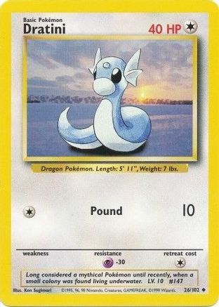 Dratini 026/102 [Base Set]