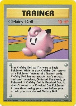 Clefairy Doll 070/102 [Base Set]